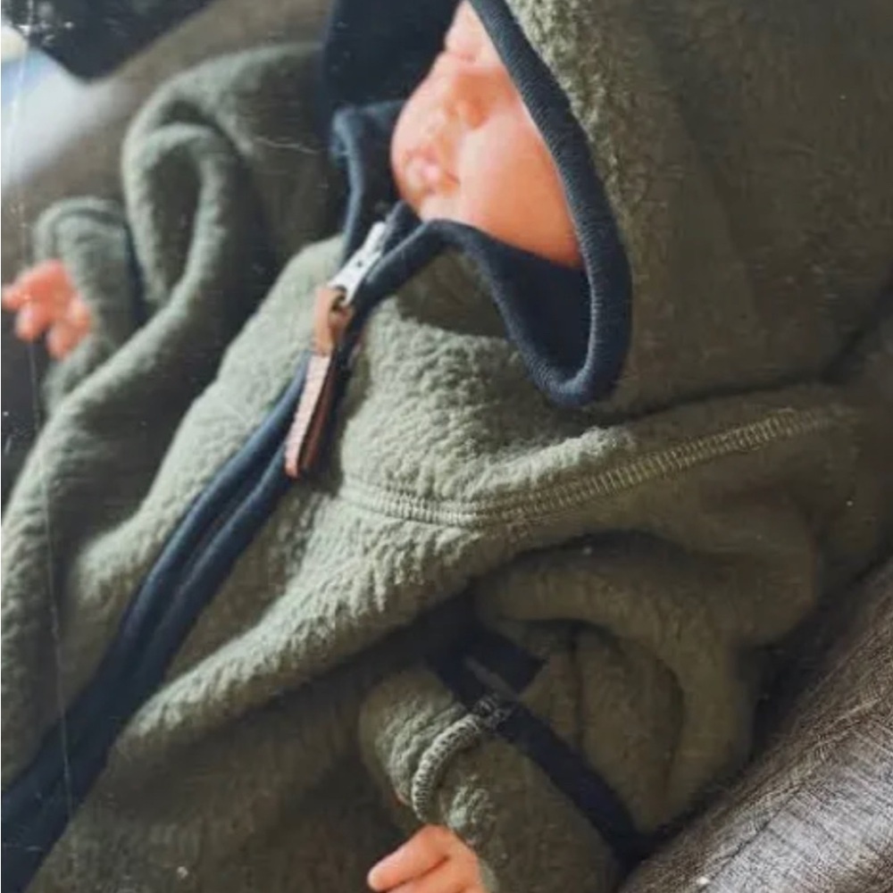 Cozy Green Kids One Piece by molo - Picture 2 of 8